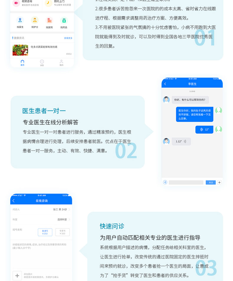 醫院社康門診管理后臺智慧醫療健康管理系統軟件-APP程序定制開發